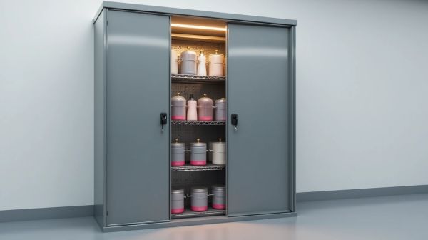 Protégez vos produits inflammables avec une armoire anti-feu sécurisée
